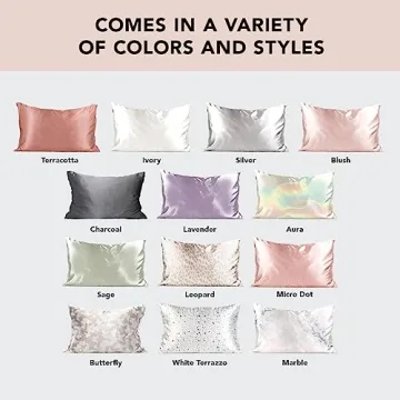Kitsch Satin Pillowcase for Luxurious Sleep Experience
