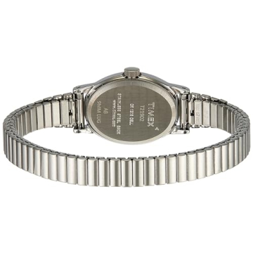 Timex Women's T21912 Silver-Tone Watch for Small Wrists