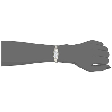Timex Women's T21912 Silver-Tone Watch for Small Wrists