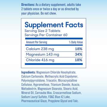 SlowMag Muscle + Heart Magnesium Chloride with Calcium Supplement to Support Muscle Relaxation, Occa...