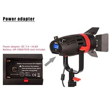 Came-TV Boltzen F-55W Fresnel Video Light - High Output