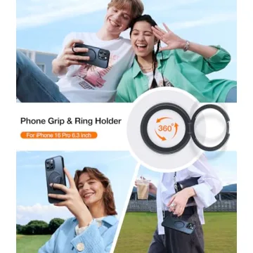 TORRAS Magnetic iPhone 16 Pro Case - Slim & Shockproof