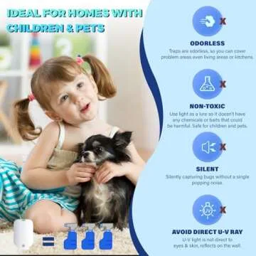 ANTI-BRUMM Indoor Bug Trap for Safe Fly Control