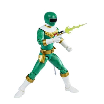 Power Rangers Lightning Collection Zeo IV Green 6-Inch Premium Collectible Action Figure Toy with Ac...