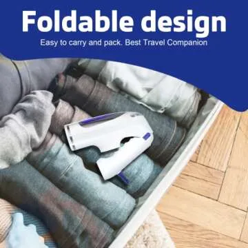 Tekola 1600W Travel Garment Steamer for Quick Wrinkles Removal