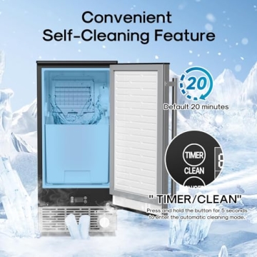 Buy ICEPURE 15" Ice Maker with WiFi and Self-Cleaning