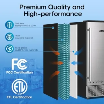 Buy ICEPURE 15" Ice Maker with WiFi and Self-Cleaning