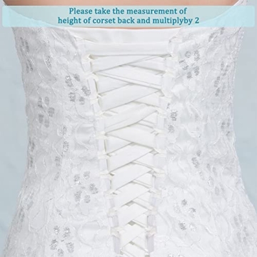 BENECREAT Corset Loops - Adjustable Satin Dress Tape