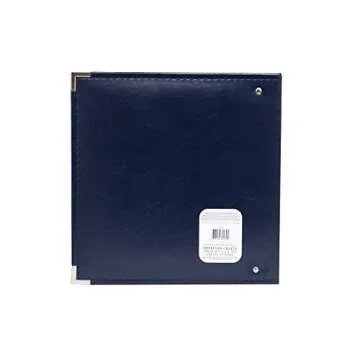 Stylish We R Memory Keepers Navy Photo Album - Store Memories