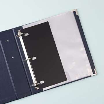 Stylish We R Memory Keepers Navy Photo Album - Store Memories