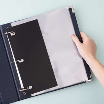 Stylish We R Memory Keepers Navy Photo Album - Store Memories