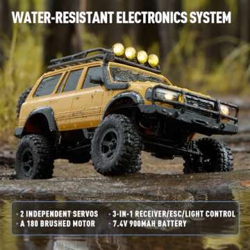 BEEZRC FMS 1/18 Land Cruiser RC Crawler Toy
