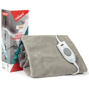 Milliard Electric Heating Pad for Back Pain Relief and More