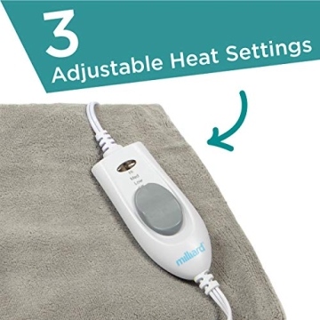 Milliard Electric Heating Pad for Back Pain Relief and More