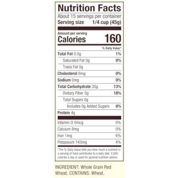 Bob's Red Mill Red Bulgur/ Hard Wheat Ala, 24 Oz