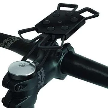 Bike Phone Mount by Delta Cycle - Xmount Pro Bicycle Phone Holder Adjusts to Any Handlebar & Fits An...