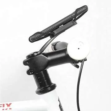 Bike Phone Mount by Delta Cycle - Xmount Pro Bicycle Phone Holder Adjusts to Any Handlebar & Fits Any Phone or iPhone - Easily Accessible Bike Accessories for Adult Bikes