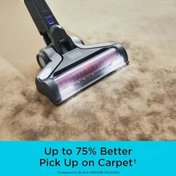 BLACK+DECKER Cordless Pet Vacuum 3X Cleaning 55 Min Runtime