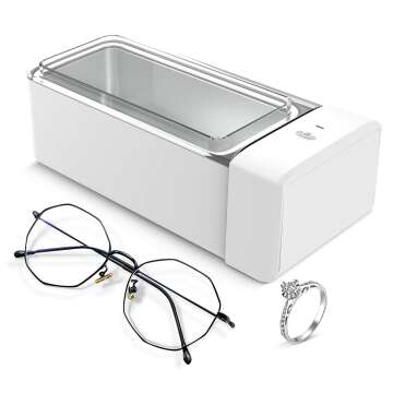 2023 Ultrasonic Jewelry Cleaner 42kHz 20Oz