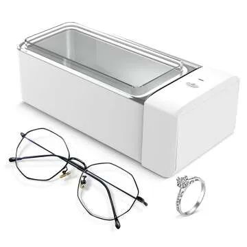 2023 Ultrasonic Jewelry Cleaner 42kHz 20Oz