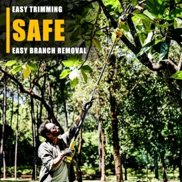 IMOUMLIVE Cordless Pole Saw & Mini Chainsaw for Tree Care