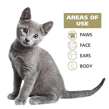 Wahl Cat Cleaning Wipes - Oatmeal Formula - 50 Count