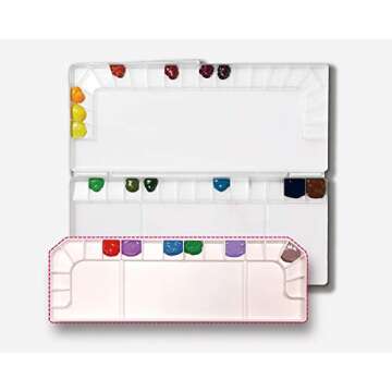 New Mijello Bulletproof Palette for Watercolor 36 Colors