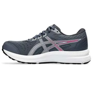 ASICS Women's Gel-Contend 8 Running Shoes, 10, Tarmac/Lilac HINT