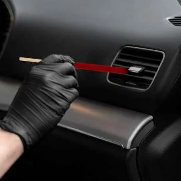 12 Pcs Mini Dusters for Cleaning,Microfiber Detail Duster Sticks Crevice Cleaning Tool Polychromatic Small Fan Duster for Car Vents,Fans,Small Spaces