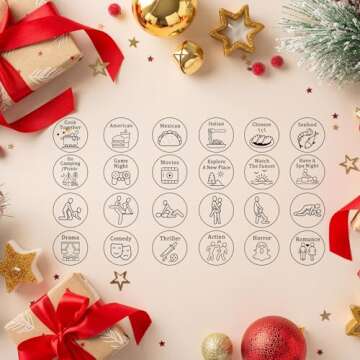 4Pcs Anniversary Steel Date Night Dice - Fun Couples Gift Set for Every Occasion