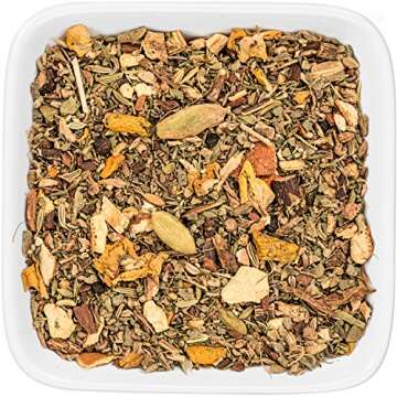 Tealyra - Holistic Health Tea - Turmeric Healthy Tonic - Ginger - Fennel - Cinnamon - Loose Leaf - All-In-One Wellness Blend - Caffeine-Free - 112g (4-ounce)