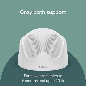 Angelcare Baby Bath Support Gray Safe Seat