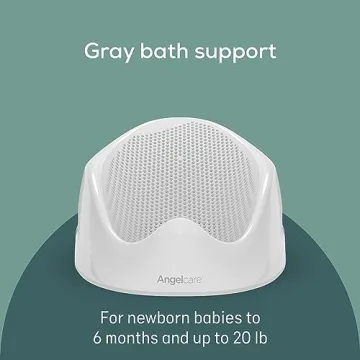 Angelcare Baby Bath Support Gray Safe Seat