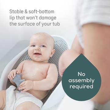 Angelcare Baby Bath Support Gray Safe Seat