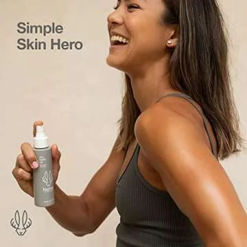 Hydrating Plant-based Body Oil Spray for Men and Women - 4 fl oz After Shower Bath Oil - Apricot Ker...