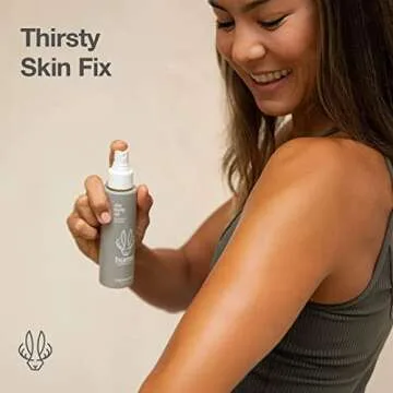 Hydrating Plant-based Body Oil Spray for Men and Women - 4 fl oz After Shower Bath Oil - Apricot Kernel and Prickly Pear Oil - Moisturizing Mist for Dry and Sensitive Skin - Vitamins and Antioxidants