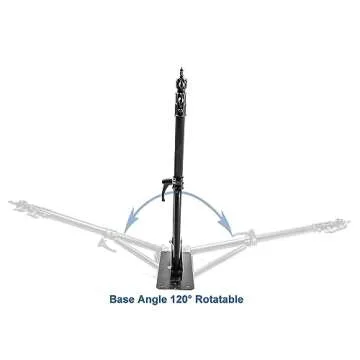 PHOCUS Wall Mount Boom Arm for Lighting & Video Setup