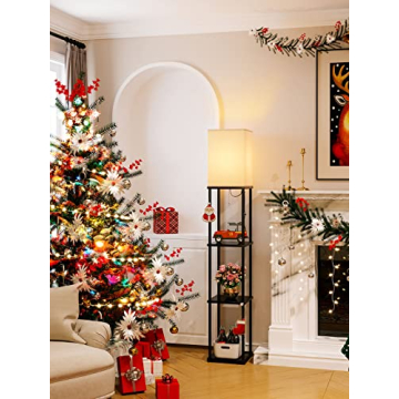 addlon 4-Tier Shelf Lamp - Modern LED Display Light