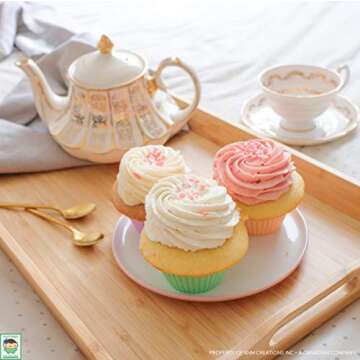 Muffinboi Premium Silicone Cupcake Liners - Pack of 24