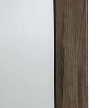 Yosemite Home Decor Yosemite Mirrors, Medium, Gray/Black