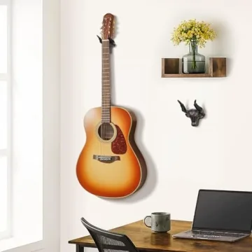 Adowes 3 Pack Guitar Wall Mount - Cast Iron Hangers
