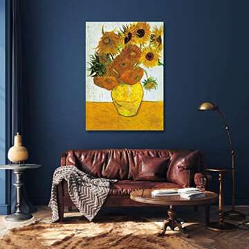 Van Gogh Puzzle, Sunflowers or Cafe Terrace at Night, fine Art Puzzle, Museum Puzzles of Famous Paintings, Vincent Van Gogh 1000 Piece Puzzles for Adults, ARTPUZZ