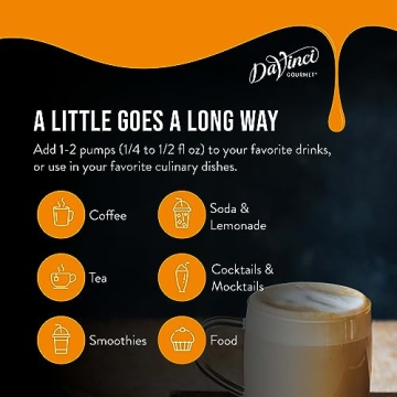 DaVinci Gourmet Classic Pumpkin Pie Syrup - Authentic Flavor