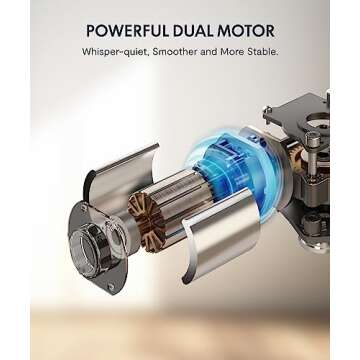 FLEXISPOT E6 Essential Bamboo 3 Stages Dual Motor 55x28 Inch Electric Height Adjustable Standing Desk Whole-Piece Board Desk Sit Stand Up Desk (Black Frame + Bamboo Desktop)