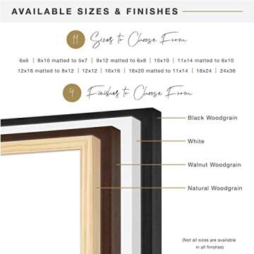 MCS Gallery Wooden Frame for Photos & Canvas 24x36