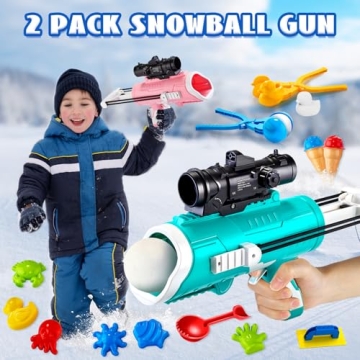 JJRAP Snow Toys for Kids - Ultimate 28 Pack Winter Fun