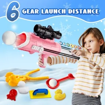 JJRAP Snow Toys for Kids - Ultimate 28 Pack Winter Fun