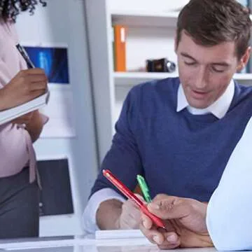 Paper Mate InkJoy Fine Point Assorted Gel Pens, Enjoy Smudge-Free Writing with Quick Dry Ink, 8 Pack