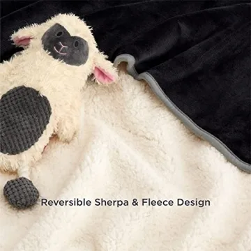 Bedsure Waterproof Sherpa Cat Blanket, 35x25
