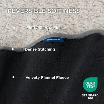 Bedsure Waterproof Sherpa Cat Blanket, 35x25